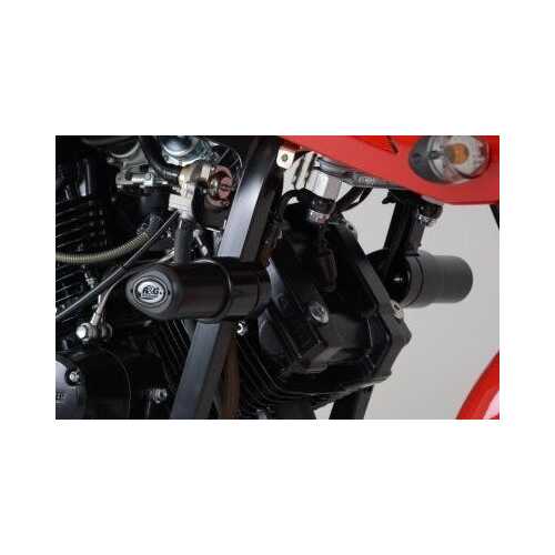 Aero Crash Protectors (Black) - Hyosung GT125R/GT250R (naked)