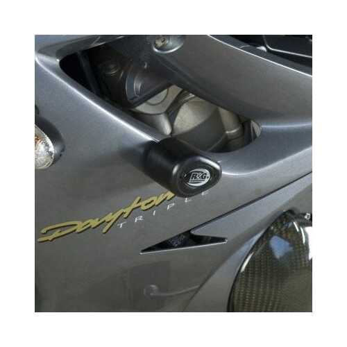 Aero Crash Protectors (Black) - Triumph Daytona 675 2006-2012