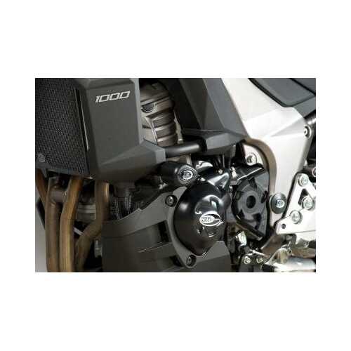 Aero Crash Protectors (Black) - Kawasaki VERSYS 1000 2012