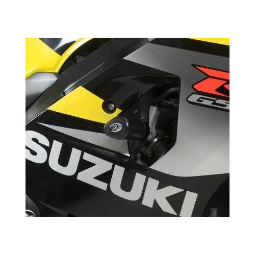 Aero Crash Protectors (Black) - Suzuki GSX-R600/750 2004-2005