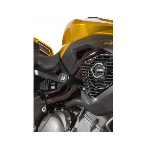 Aero Crash Protectors (Black) - Benelli TNT '04, CAFE RACER 11