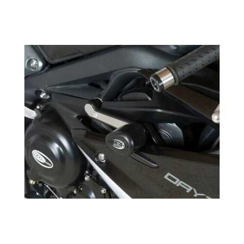 Aero Crash Protectors (Black) - TRIUMPH 675 DAYTONA 2013 - RACE