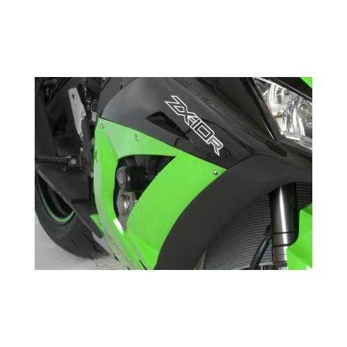 Aero Crash Protectors (Black) - Kawasaki ZX10R '11- & ZX-10RR '21-