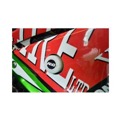 Aero Crash Protectors (White) - RACE ONLY TRI 675 DAY '13-