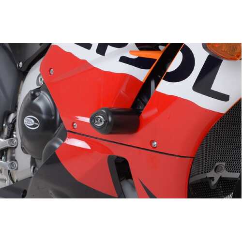 Frame Slider (RHS, Black) - Honda CBR600RR 13- NO CUT