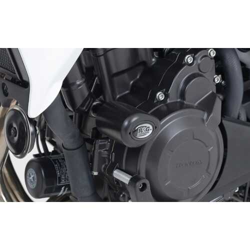 Aero Crash Protectors (Black) - CBR500F X 13-