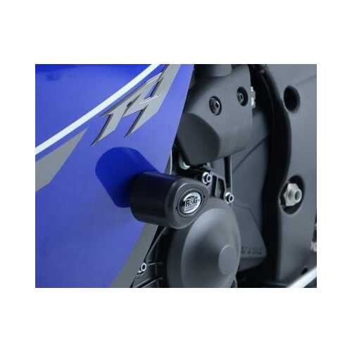 Aero Crash Protectors (Black) - Yamaha R1 '13-'14