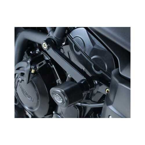 Aero Crash Protectors (Black) - Triumph Tiger 800 / 800XC '11-