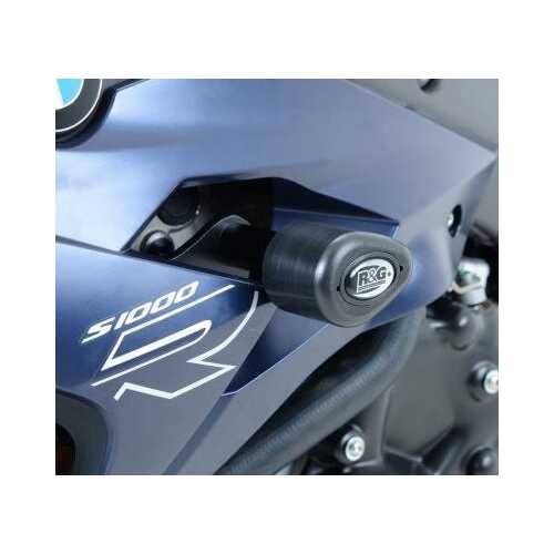 Aero Crash Protectors (Black) - BMW S1000R '14- LHS