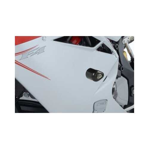 Aero Crash Protectors (Black) - MV Agusta F4 '10-, F4RC '15-