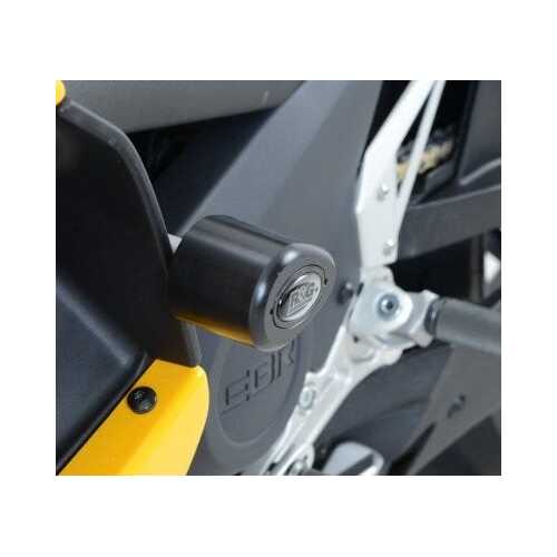 No-cut Aero Frame Sliders (Black) - EBR 1190RX/SX '14-