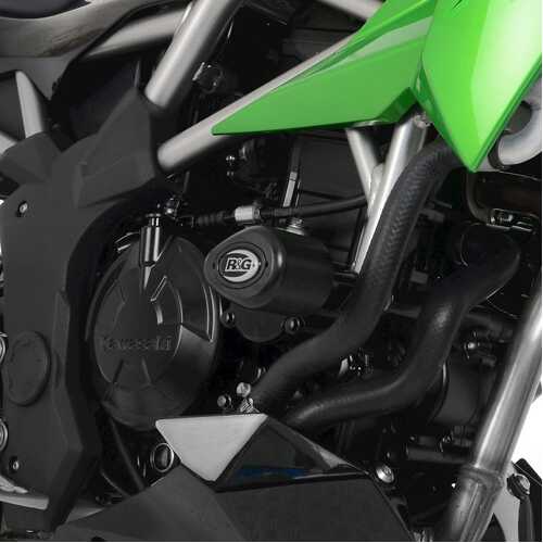 Aero Crash Protectors (Black) - KAW Z250SL 15-