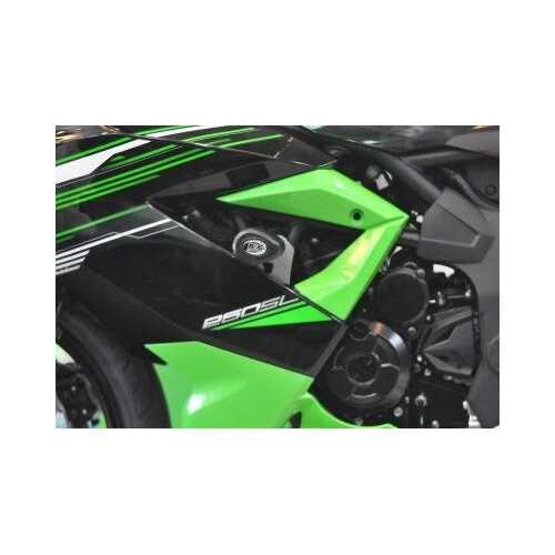 Aero Crash Protectors (Black) - Kawasaki Ninja 250SL 2014-