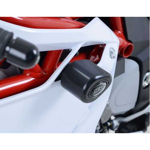 Aero Crash Protectors (Black) - Non-Drill - MV Agusta F4