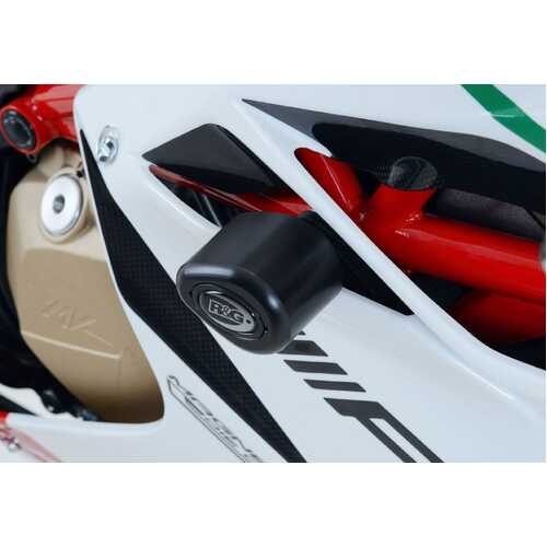 Aero Crash Protectors (Black) - Non-Drill - MV Agusta F4RC '15-