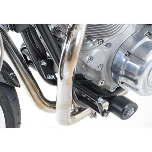 Aero Crash Protectors (White) - Norton Commando 961 Sport