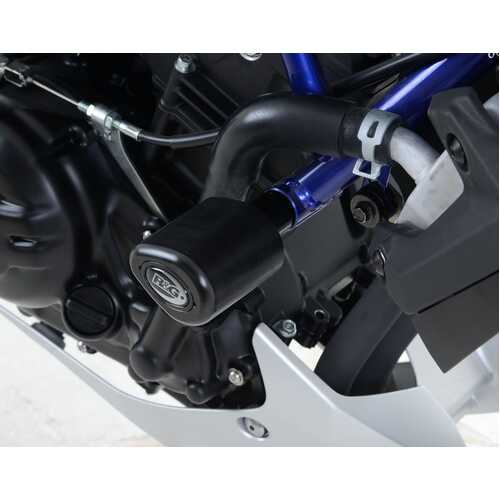 Aero Crash Protectors (Black) - Yamaha MT-03 2016- & MT-25 201