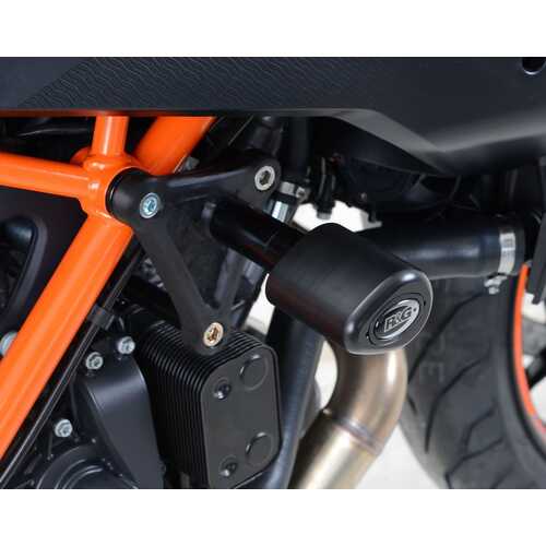 Aero Crash Protectors (Black) - KTM SuperDuke GT