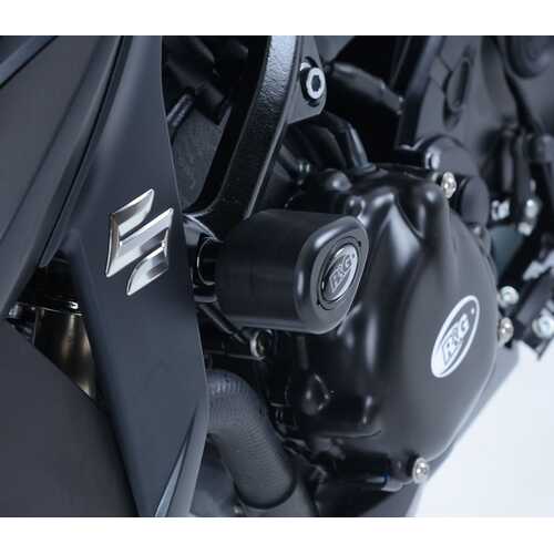 Aero Crash Protectors (Black) - Suzuki GSX-S750 17-