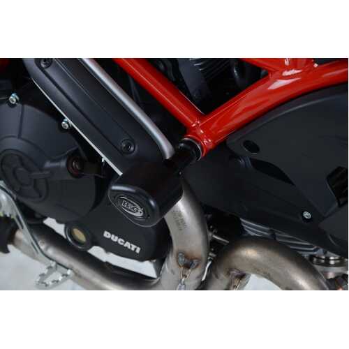 Aero Crash Protectors (Black) - Ducati Monster 797