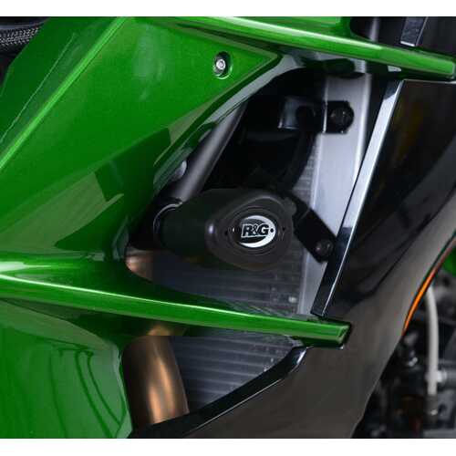 Aero Crash Protectors (Black) - Kawasaki H2 SX