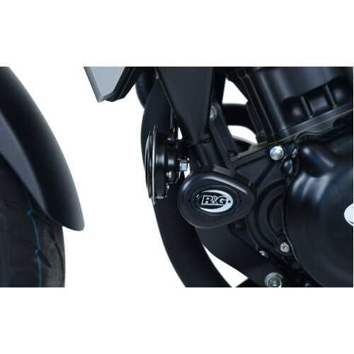 Aero Crash Protectors (Black) - Hon CB300R 18-