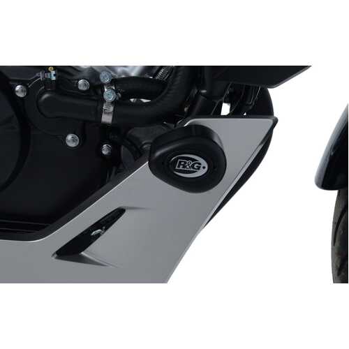 Aero Crash Protectors (Black) - Hon CB125R 18-