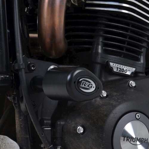 Aero Crash Protectors (Black) - Triumph Scrambler 1200 XC / XE '19-