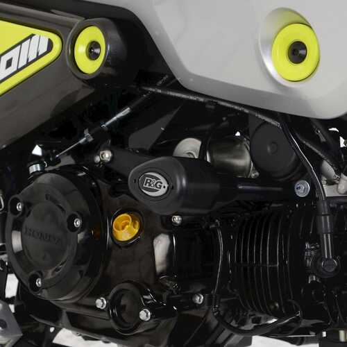 Aero Crash Protectors (Black) - Honda MSX125 (Grom) '21-