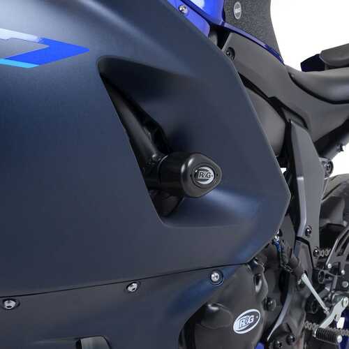 Aero Crash Protectors (Black) - RACE KIT, Yamaha R7 '22-