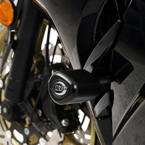 Aero Crash Protectors (Black) - Lexmoto LXR 125 (SE) '21-