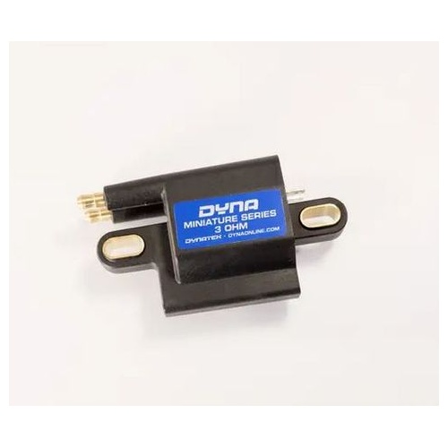 Dynatek Mini Coil 3 Ohm Black (Qty 1) Dual Plug/Singlefire/Street/Race - Import Bike Replacement