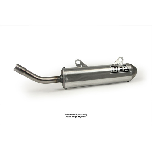 DEP Pipes Honda 2 Stroke Standard Silencer - CR 500 1985