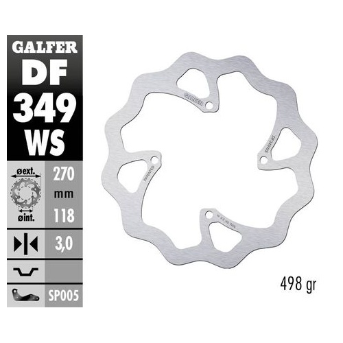 Galfer Standard Floating Rotor