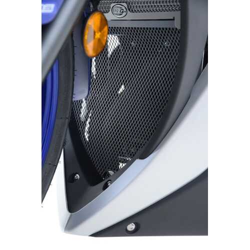 D/PIPE GRILLE YZF-R3 DK BLUE