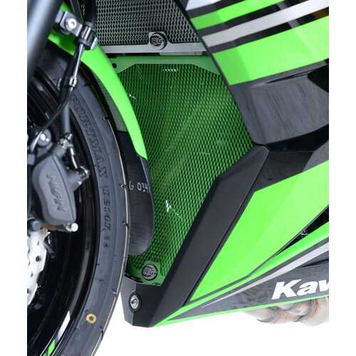 Downpipe Grille, BLACK, Kawasaki Ninja 650 '17-