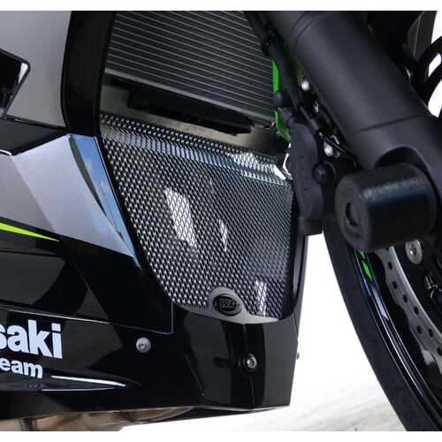 Downpipe Grille, BLACK, Kawasaki Ninja 400 '18-