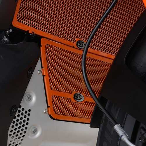 Downpipe Grille, BLACK, KTM 790 Adventure '19-