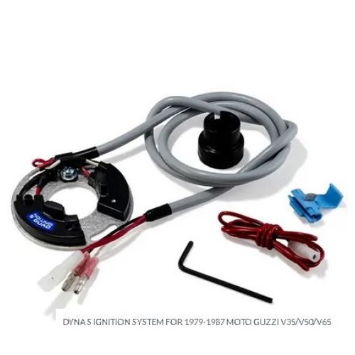 Dynatek Dyna S Electronic Ignition Moto Guzzi V35/V50/V65 (Except Early Bosch Oem) 77-94