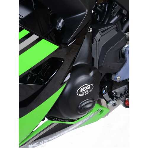 Kawasaki Z 650/Ninja 650 '17-LHS engine case cover. Race