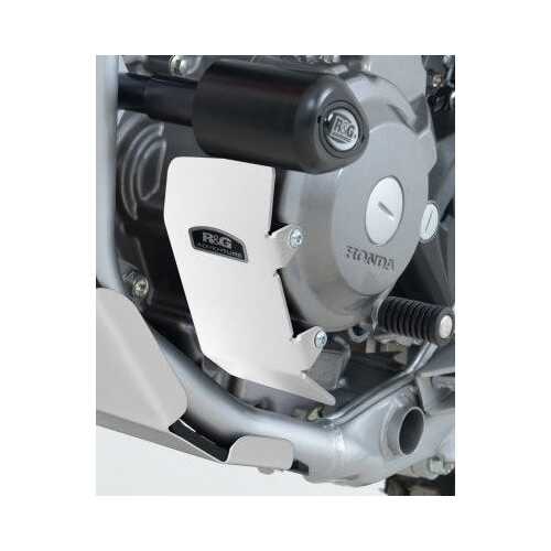 CRF250L 13- ENG GUARD (LHS) SIL