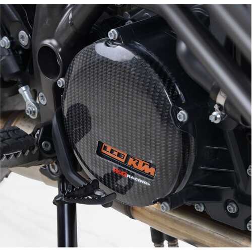 Carbon Engine Case Slider KTM Adv 'Supe  Super Duke- (RHS)