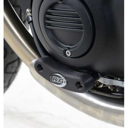 Eng Case Slider LH Thrux /Street Twin/T120 Bonni/St Cup '17- (Black)