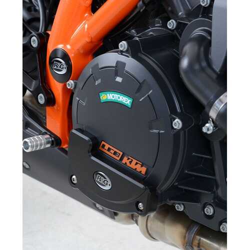 Engine Case Slider RHS, KTM SuperDuke GT (Black)