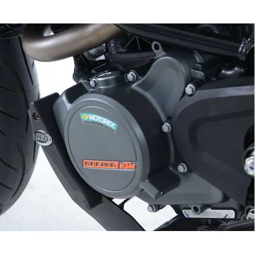 Engine Case Slider LHS, KTM 125 Duke '17- (Black)