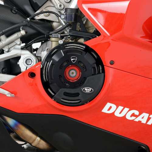 Engine Case Slider (RHS) only -Panigale V4R '19- (dry clutch) (Black)