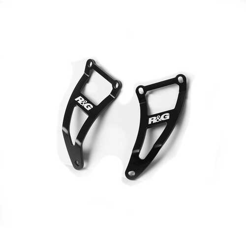 EXH HANGER SUZ SV1000 PAIR BLK