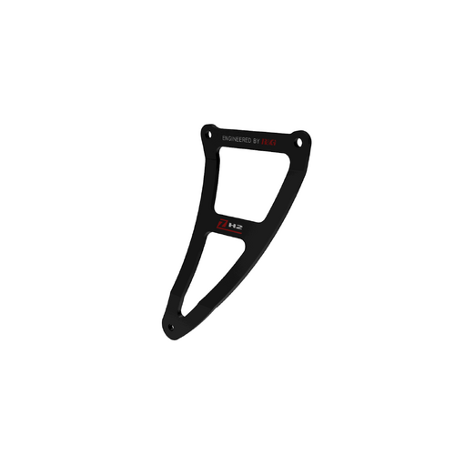 Exh Hanger, BLACK with RED logo, RHS, Kawasaki Z H2 '20-