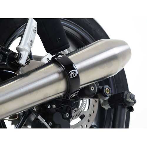 Exhaust Protector, Triumph Street Twin / Street Cup (Black)