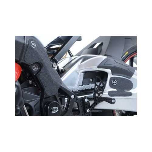 S1000RR 15- BOOT GUARD BLK 4PC